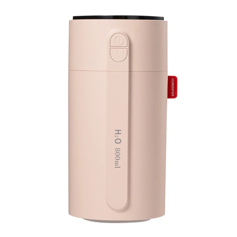 

800ml Dual Nozzle Air Humidifier USB Aroma Diffuser Night Light Induction Spray