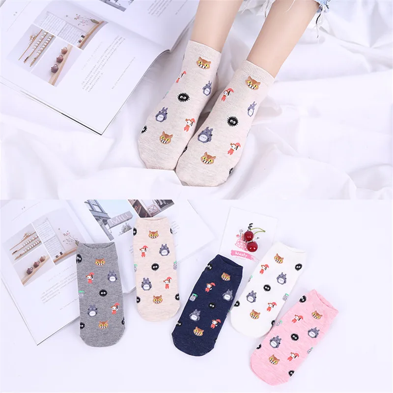 

Women's animal cotton socks short casual soft Kawaii summer spring socks