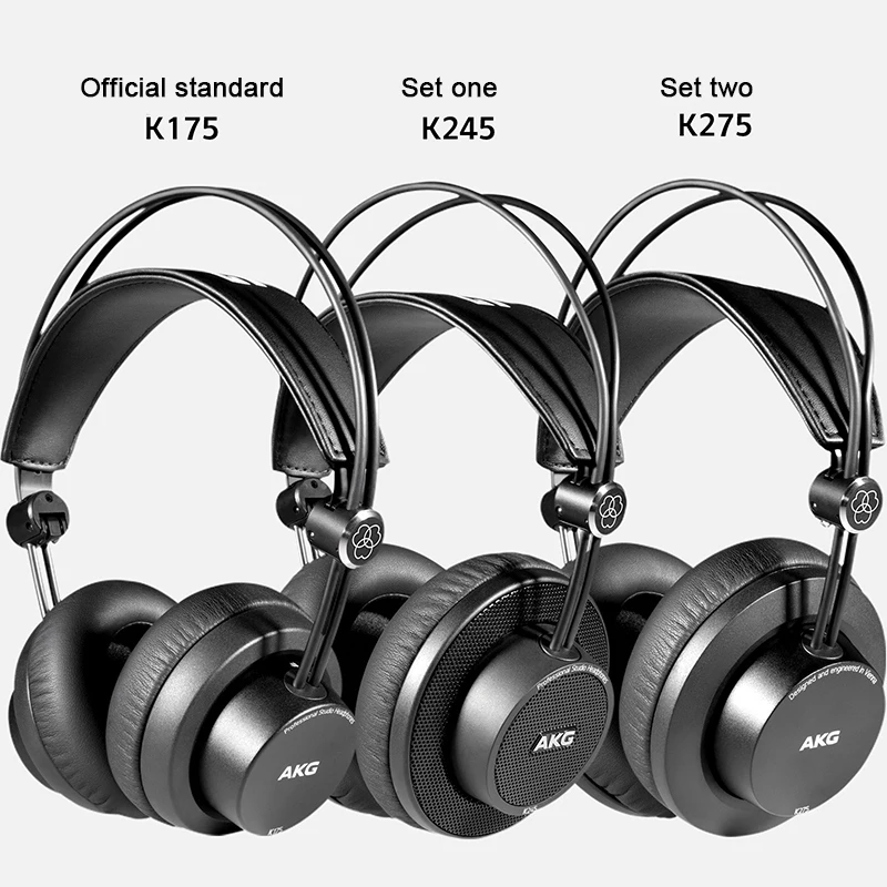 90% New AKG K245 Wired Head-mounted Professional Monitor Headphone Engineer Hifi Music Headset Support Android IOS Windows | Электроника
