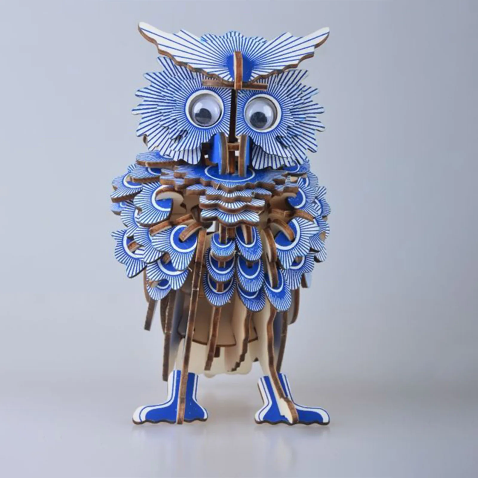 3D трехмерные деревянные пазлы в виде совы новинка сделай сам хобби набор для