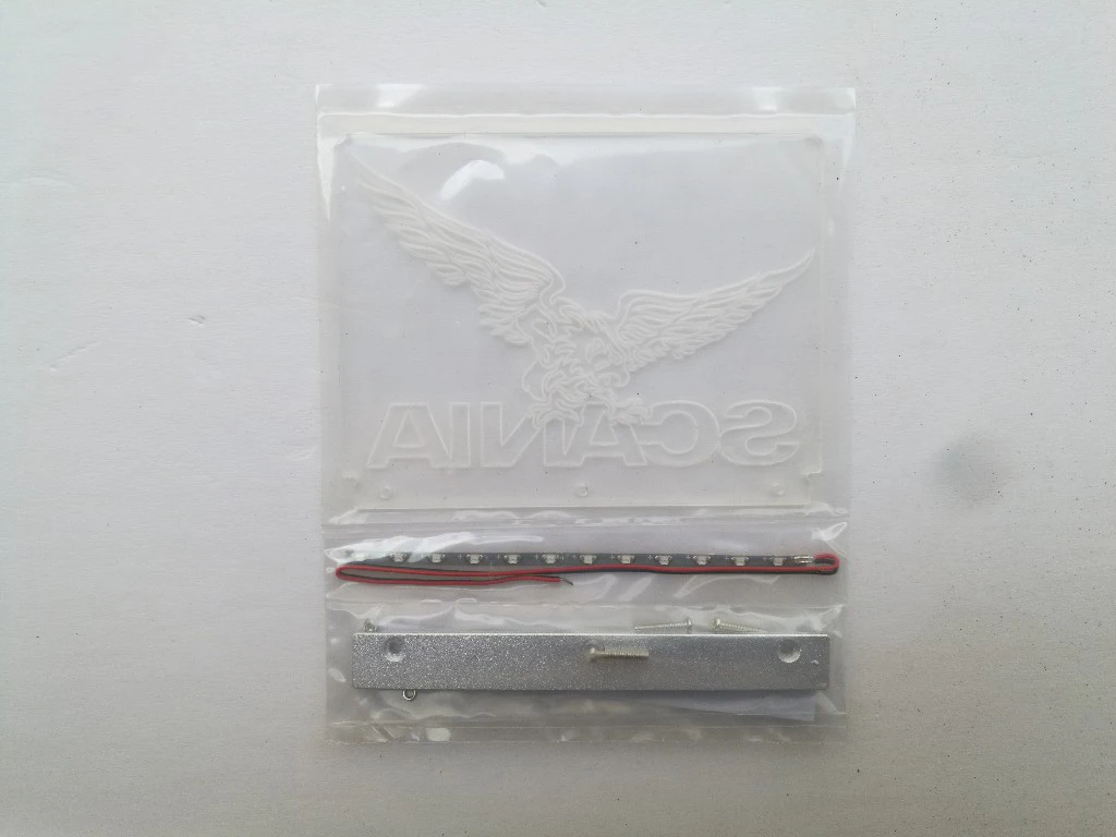 сигнальная лампа с задней па