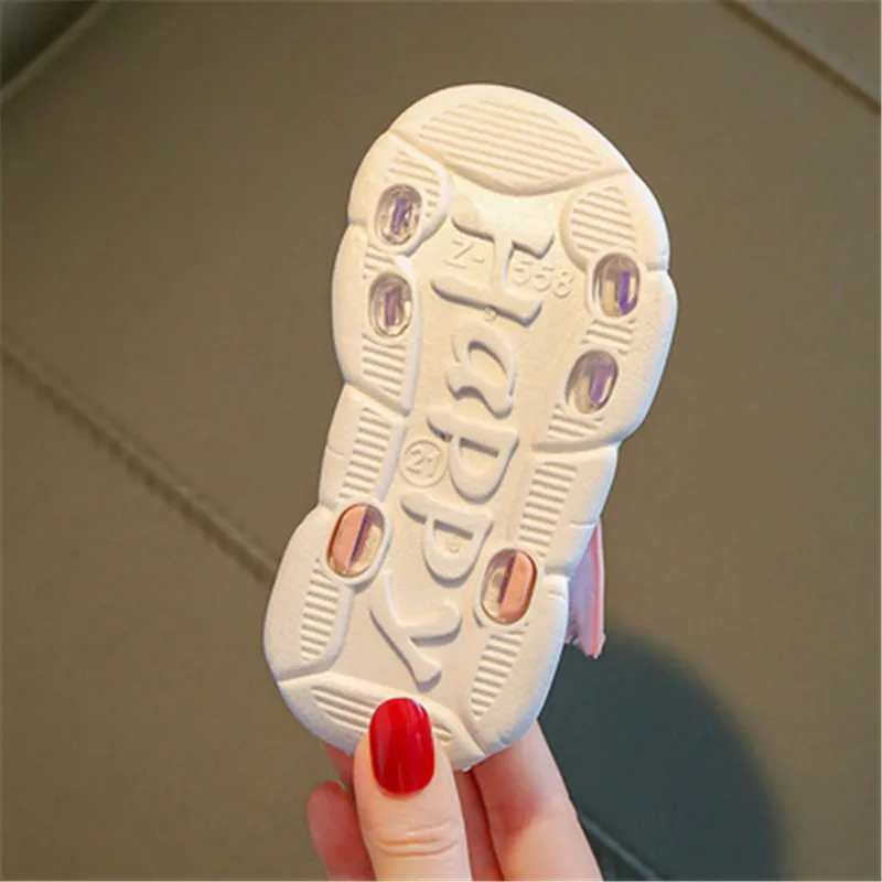 

Sweet Baby Girls Sandals 2021 Summer New Soft-Soled Flower Party Princess Shoes Fashion Soft Non-Slip Kids Children Sandals