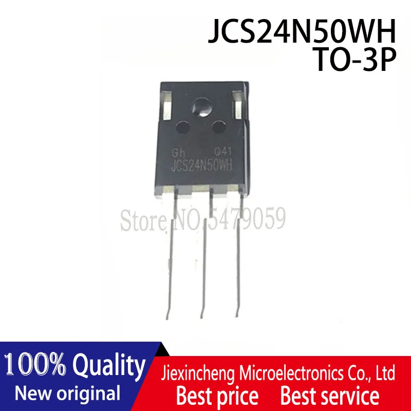 Peças Mosfet 24a 500v Original Novo 5-10 Jcs24n50wh Jcs24n50 To247