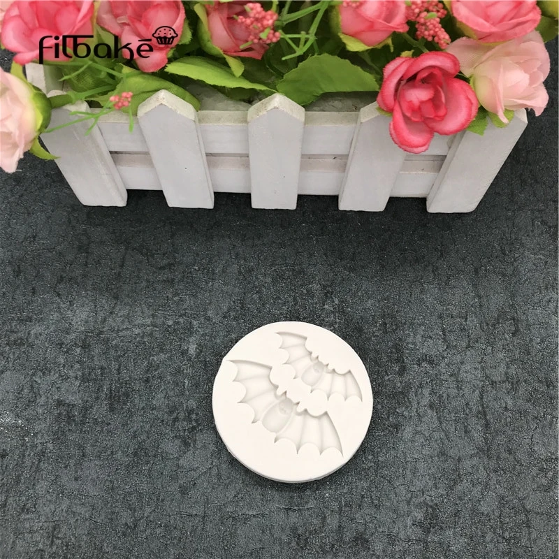 Новинка 2019 инструмент для выпечки Хэллоуин тема летучей мыши сахар