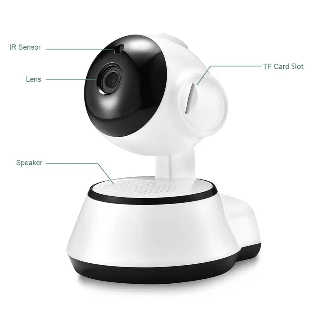 V380 интеллектуальная беспроводная (Wi-Fi) Камера обнаружения движения камеры