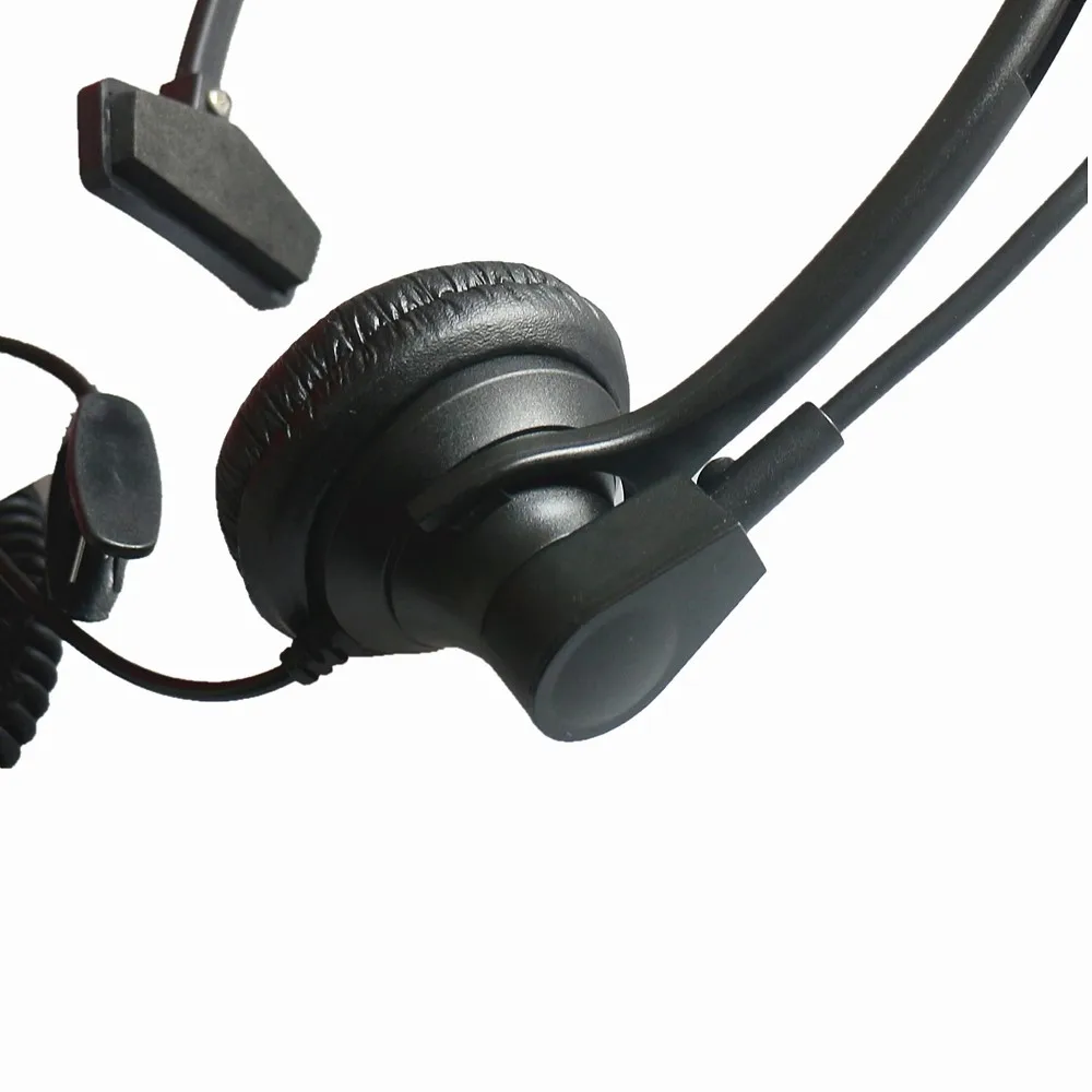 2 pin над головой гарнитура/наушник Бум микрофон наушники для Motorola радио GP2000 GP300 GP308