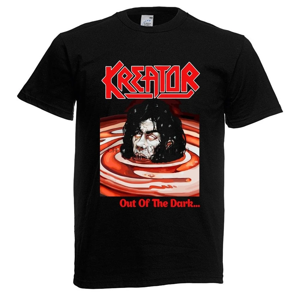 Новинка футболка Kreator из темного металла! |