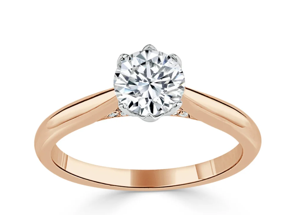 D-образный Цвет 6 5 мм 1 карат круглая бриллиантовая огранка лабораторный