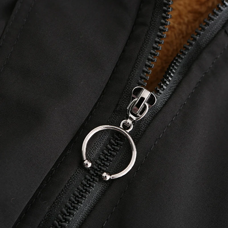 Winter Women's Coat Ladies Windbreaker Warm Jacket Hooded Fleece Fur Coat Female Parkas Fashion Outerwear Casual Cotton Clothes