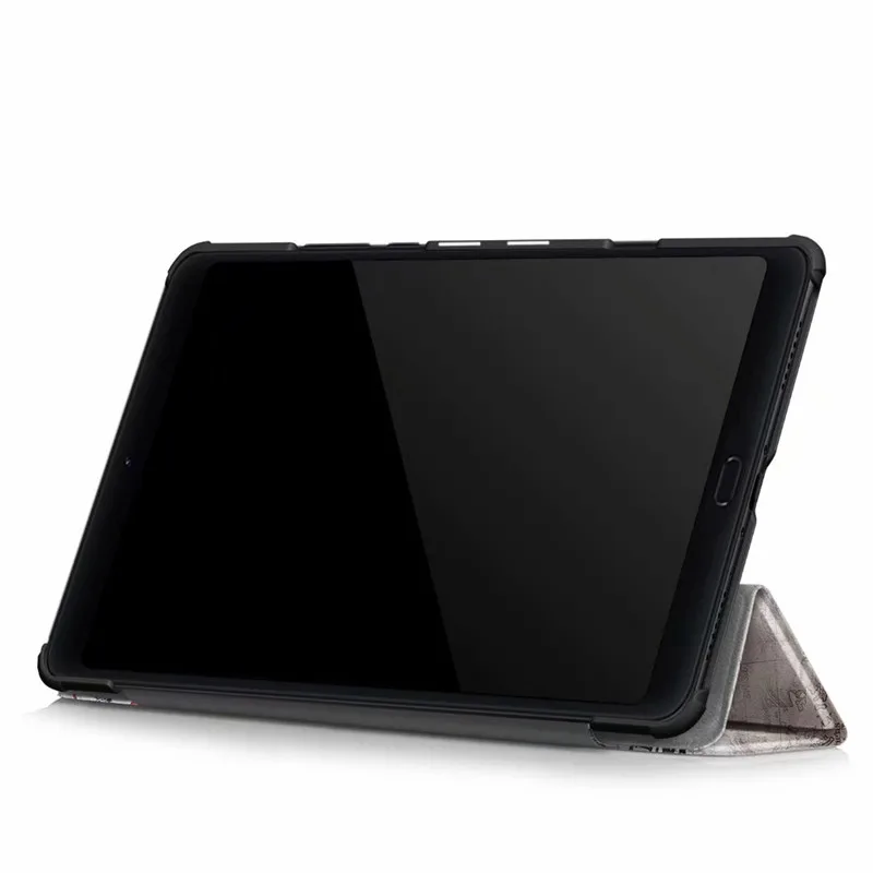 Для Xiaomi Mi Pad4 Pad 4 Plus откидной Чехол с принтом подставка для сна тонкая магнитная Смарт-крышка 10," планшетный ПК+ PU кожаный чехол