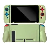 2021 tpu silicone case for nintendo switch cover fashion soft hand grip handle holder cases for nintend switch ns nx back cover