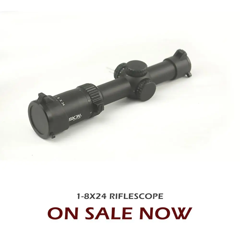 SKWoptics 1 8x24IR тактический прицел охотничий прицел. 223 .308 ar15 AK|Оптические прицелы| |