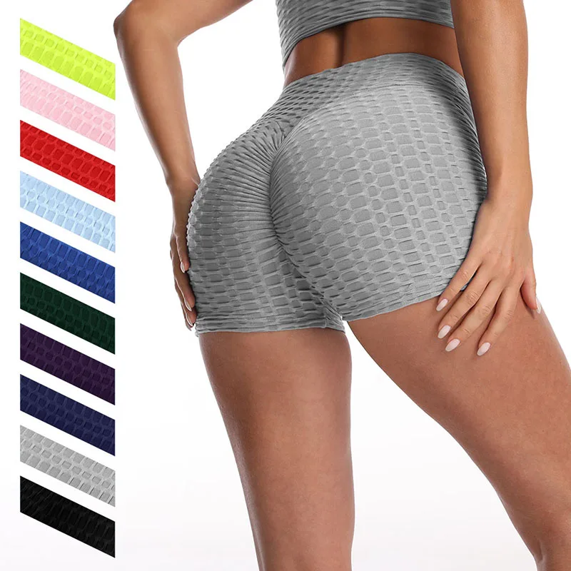 

Grid Tights High Pants Women Seamless High Waist Leggings Breathable Gym Fitness Push Up Yoga Clothing Girl Yoga