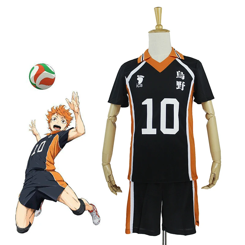 

Haikyuu! 9 видов стилей горячая аниме Karasuno, школьная спортивная одежда Haikyuu! Костюмы хинаты Шёй для косплея, трикотажные изделия, униформа