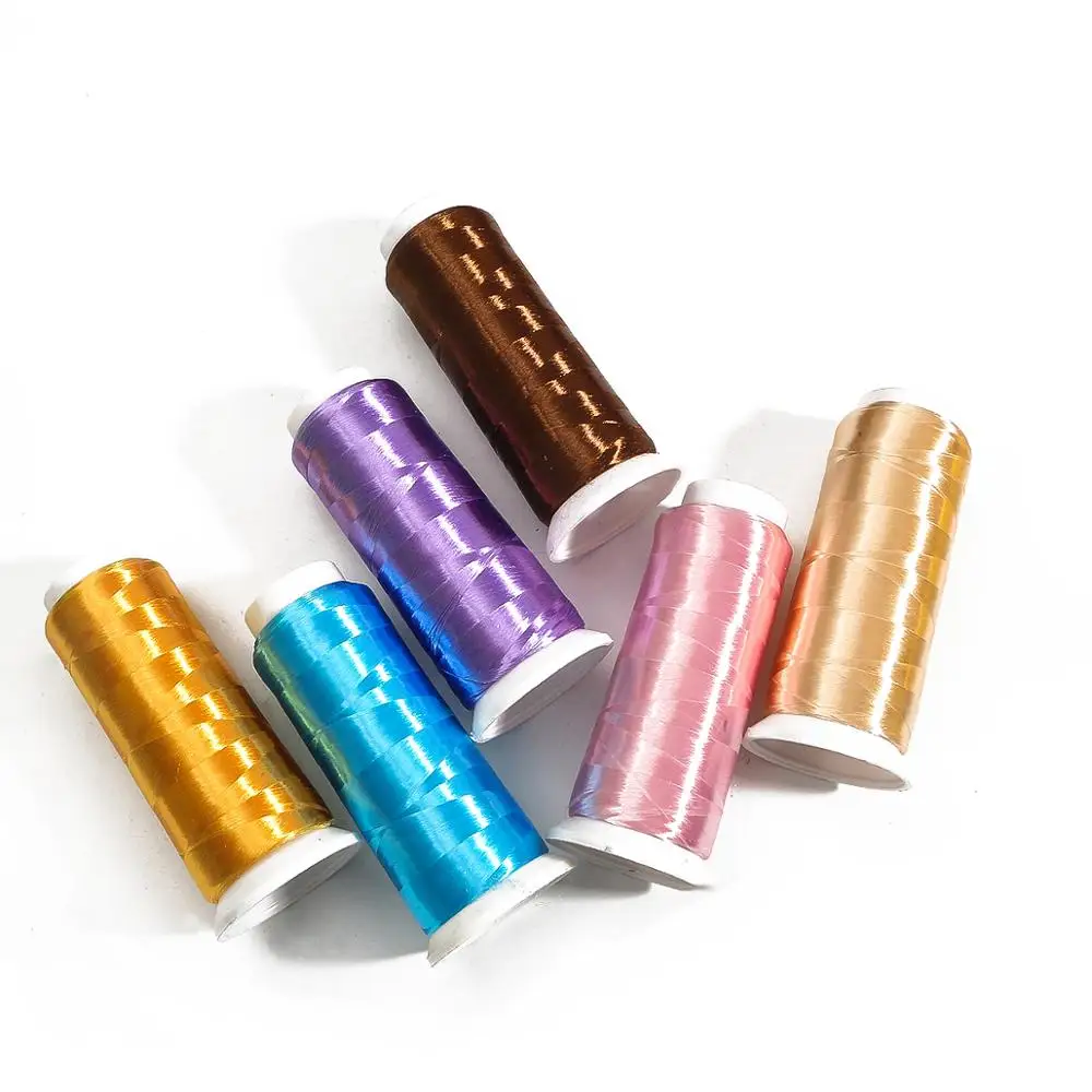 1 рулон 1600 м длина высокий светильник многоцветная Однослойная пряжа нить