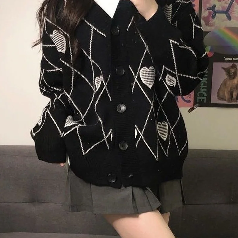 

Fall 2021 Autumn women new Hot selling crop top sweater cardigan women korean fashion netred casual knitted ladies tops BAy193