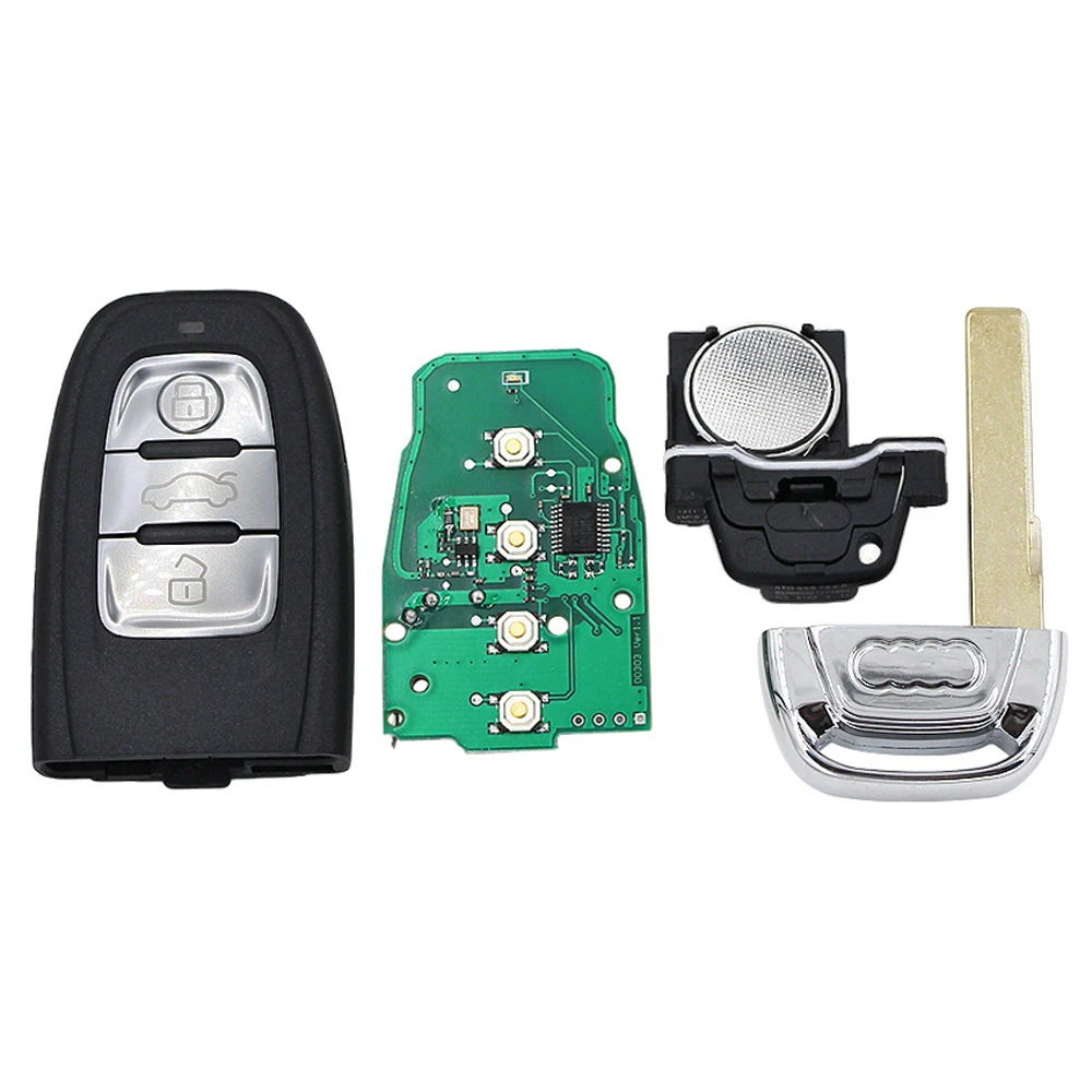 Умный пульт дистанционного управления с 3 кнопками/4B 315 МГц/433 МГц/868 МГц 8T0 959 754C для