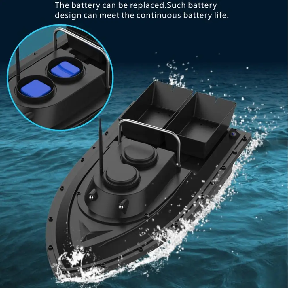 D11 Smart RC приманка лодка игрушки двойной мотор рыболокатор корабль с дистанционным