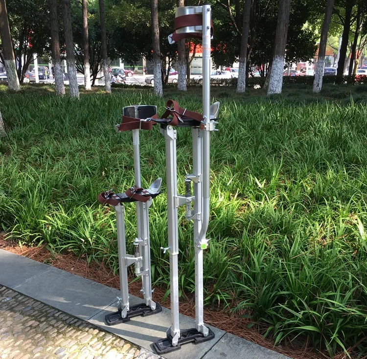 Новинка Регулируемые Профессиональные алюминиевые штукатурные лестницы 24 40