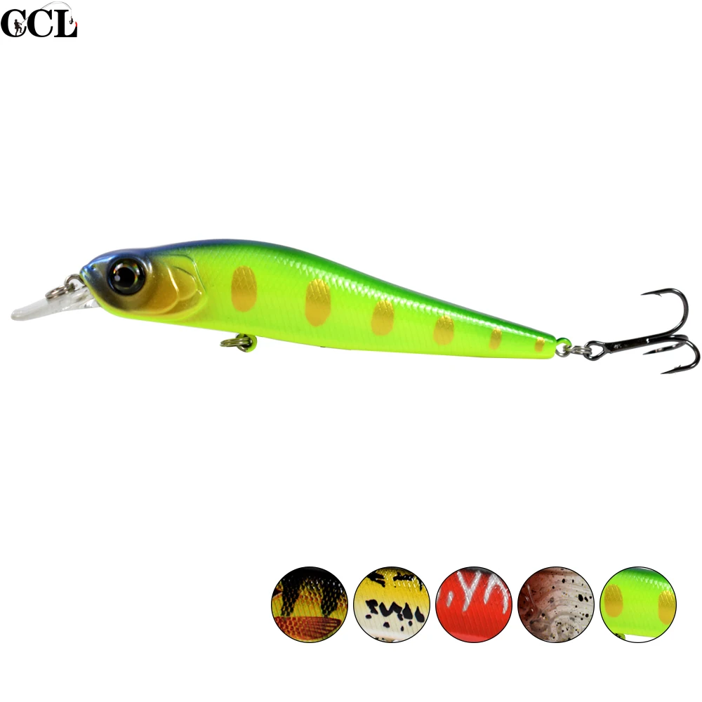 5 шт./лот 115 мм 12 г жесткая пластиковая искусственная приманка с 3D глазами