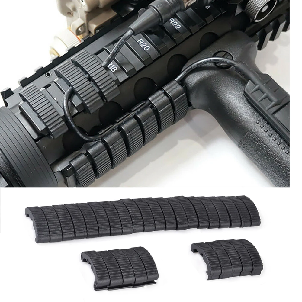 

30 PIC/SET Tactical IndexClips Tactical Rail Covers Plastic Base Cover Weaver Picatinny For Slots Rail Protector Accessory