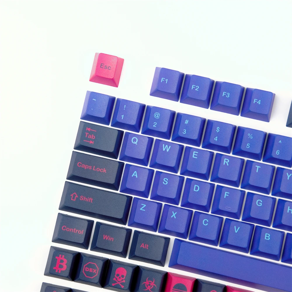 GMK Laser Keycap Cherry Profile 5 Face DYE Sublimation PBT Keys Full Sets For GH60 GK61 GK64 84 87 104 108 Mechanical Keyboard