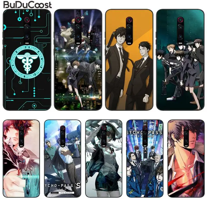 

Anime PSYCHO PASS Phone Case For Redmi note8 pro note9 pro for Redmi Note4X 5 5A 7 7A Note6 6 Pro