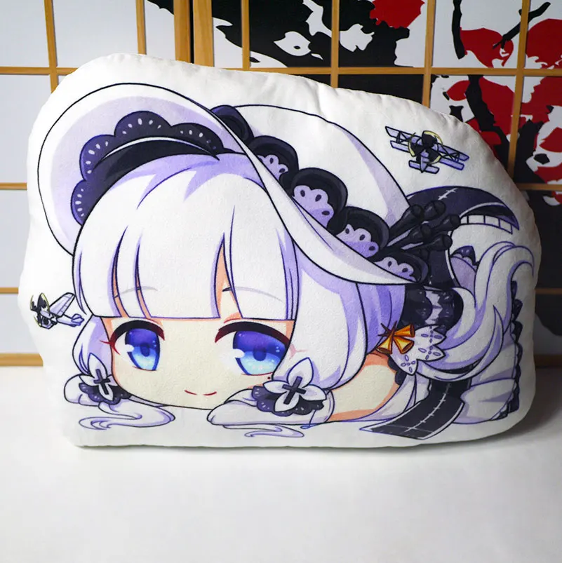 Аниме Azur Lane Подушка игрушка Laffey акаджи каэде Кага Рисунок плюшевые куклы