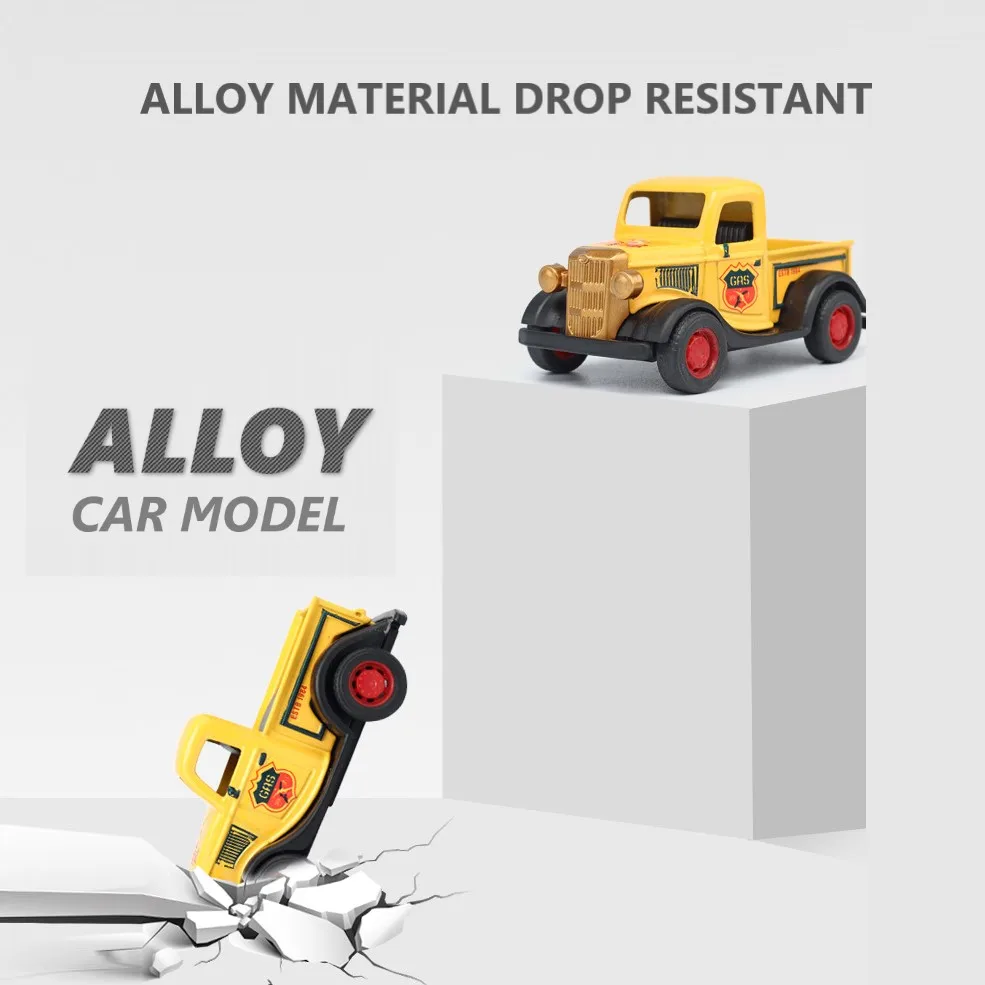 Литой под давлением игрушечный автомобиль масштаб 1:64 набор из 4 предметов