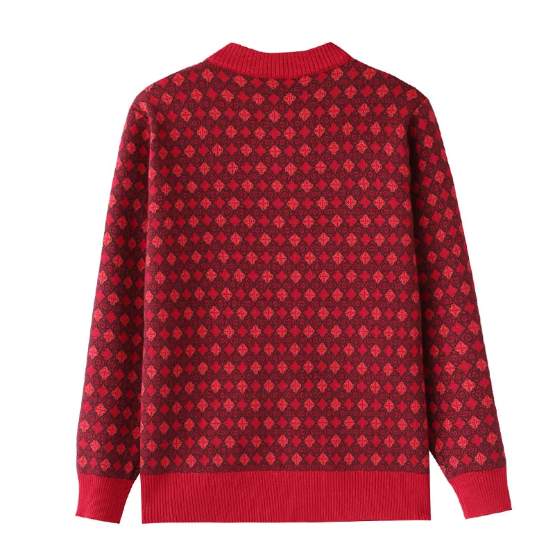 Женский трикотажный кардиган Повседневный Кардиган для мамы среднего возраста