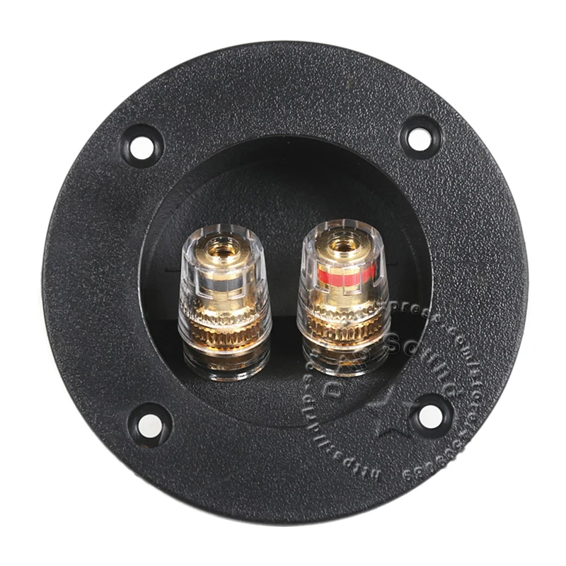 2шт OD 75 мм круглый двухсторонний динамик распределительная коробка Аудио Громкий