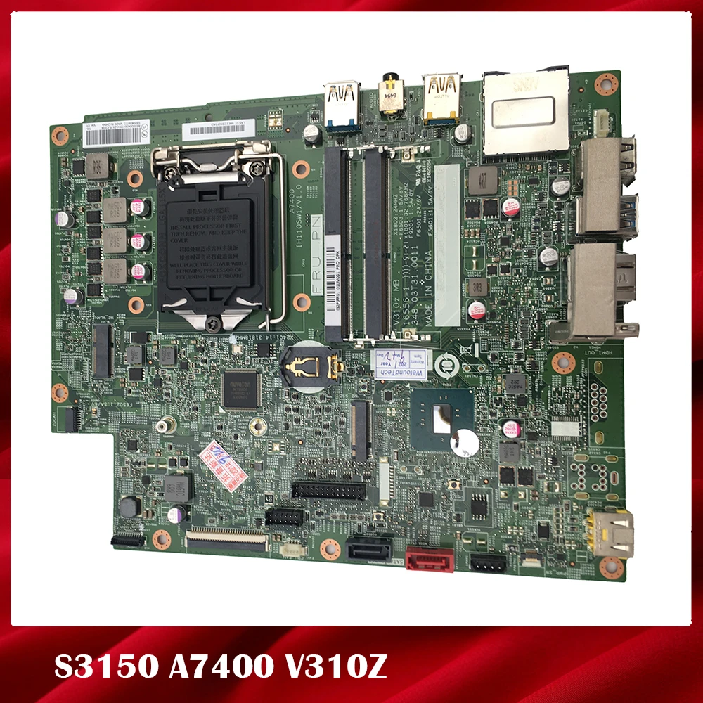 

Материнская плата Origrnarl для Lenovo S3150, A7400, V310Z, 16556-1A, IH110SW1, 01LM051, полностью протестирована, хорошего качества