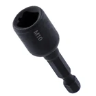 Коснитесь разъем цанговый ключ, дюймовый стандарт M4-16 резьбонарезная гнездо адаптера шестигранным хвостовиком квадратного привода