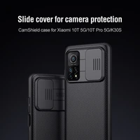 nillkin for xiaomi 10t 10t prok30 s 5g cover camera protection slide protect cover lens protection case for xiaomi 10t pro