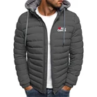 Зима 2021 Новинка мужские пальто с логотипом Abu Garcia теплые толстые Удобные куртки с наклейками повседневные пальто с капюшоном брендовая одежда