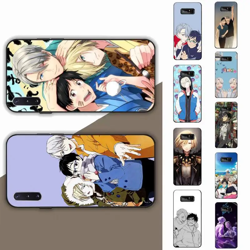 

Japan anime Yuri on ice Phone Case for Samsung Note 5 7 8 9 10 20 pro plus lite ultra A21 12 72