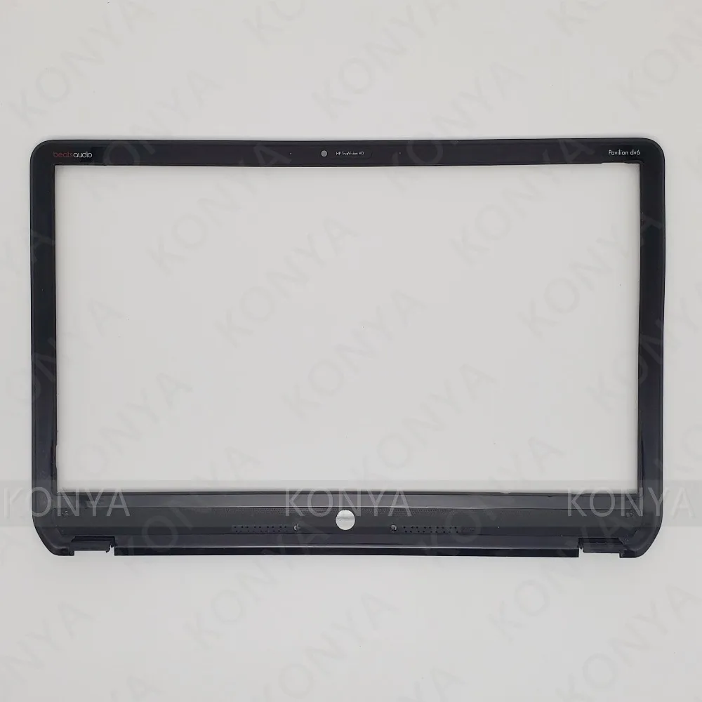 Для HP Pavilion DV6 DV6-7000 DV6-7002 DV6-7208TX серии ЖК-дисплей передняя рамка Чехол B основа 682052-001 черный