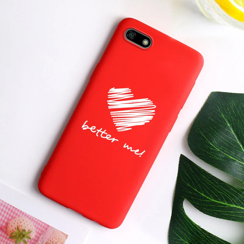 RedI082 Силиконовый чехол-накладка из мягкого ТПУ чехол для huawei Y5 Y3 Y6 Pro Y7 Y9 Prime чехол Крышка huawei P10 Lite P20 P30 Pro P9 P8 Lite - Цвет: RedI082
