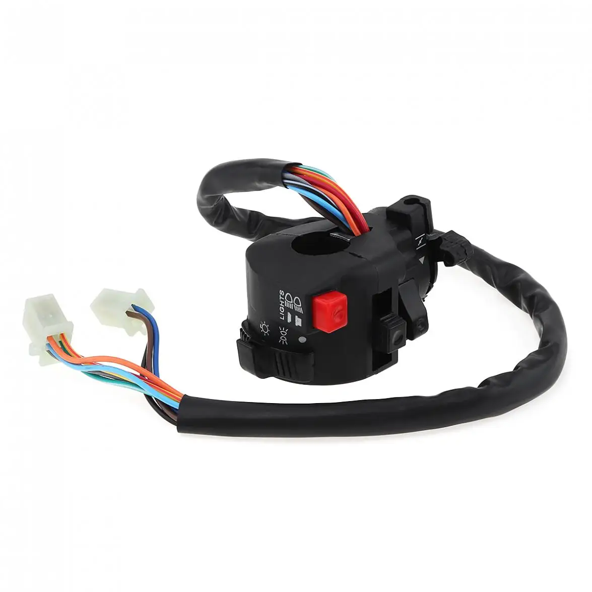 22 мм Универсальный прочный пластиковый светильник для мотоцикла с поворотной