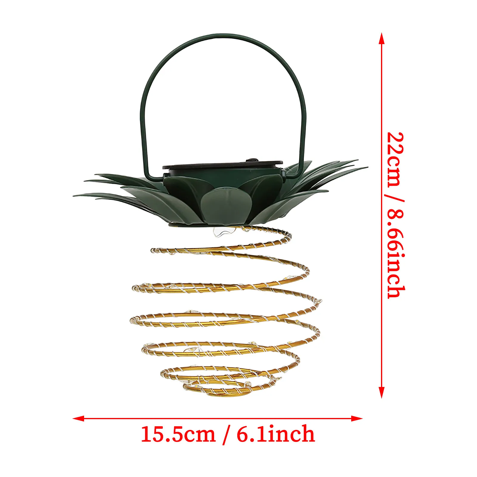 

Garden Decoration Outdoor Garden Ornaments Solar Pineapple Lamp Led Lamp String Waterproof Garden Lamp