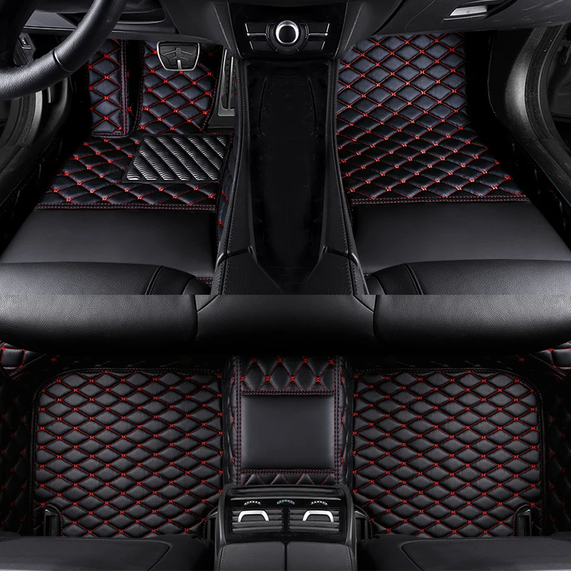 

Custom car floor mat for chery tiggo 3 5 qq for chery all models Auto accessories Double foot mats