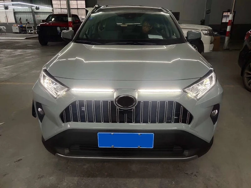 DRL Светодиодный дневной светильник для Toyota RAV4 2019 2020 Цвет: желтый белый 12V