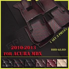 Автомобильные коврики для Acura MDX 2010 2011 2012 2013 под заказ, автомобильные подкладки для ног, чехол