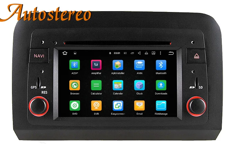 Автомобильный DVD-плеер на Android 9 0 GPS-навигация для Fiat croma 2005-2012 мультимедийный плеер