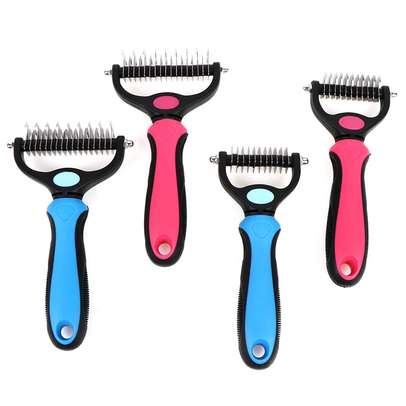 Расческа для удаления искусственных узлов щетка шерсти домашних животных кошек