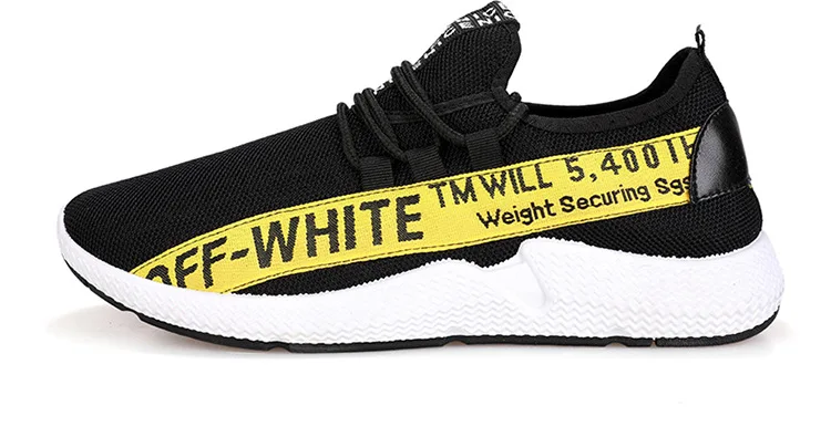 Autumn New Style Men Shoes Fashion Casual Mesh Shoes Stylish Rubber Shoes Sneakers Low Top Breathable Korean-style Running