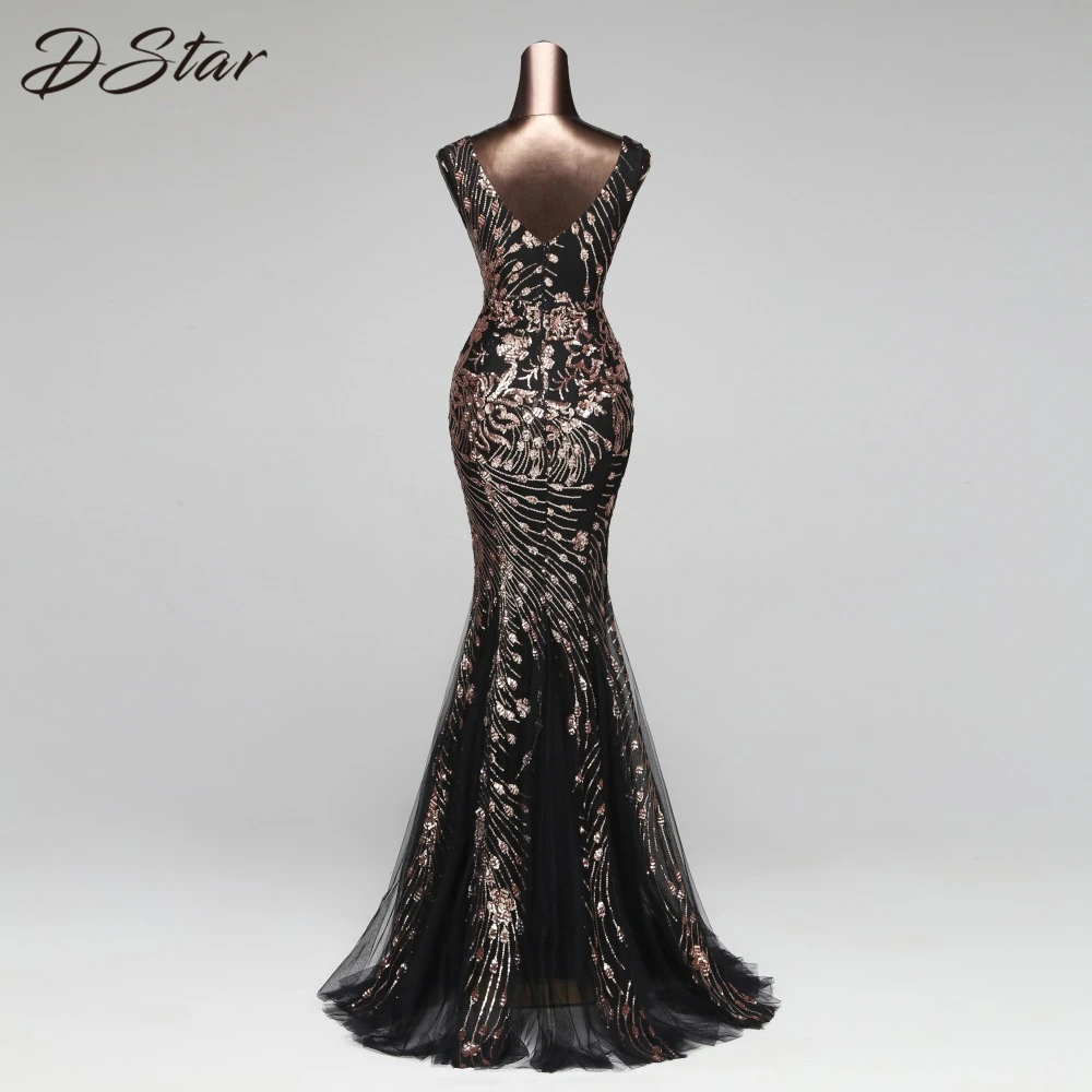 Женское платье с блестками золотое/зеленое открытой спиной вечернее макси хит