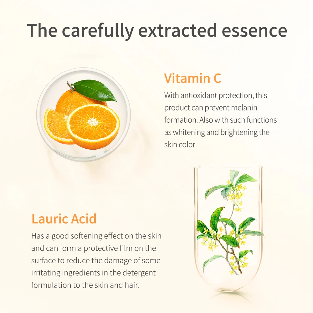 LANBENA чистка лица пенка для умывания чистки ухода за кожей чище Vitamina C отбеливание