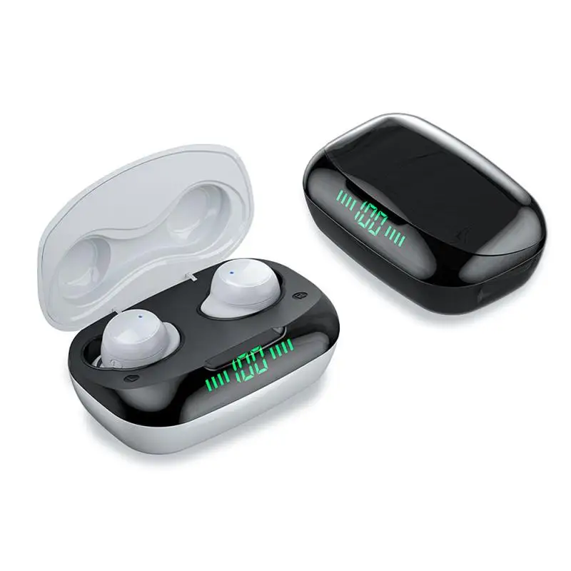 

T24 Bluetooth 5.0 Wireless Headphone TWS Stereo Noise Reduction Headset IP5 Waterproof In-ear Earphone With Microphone