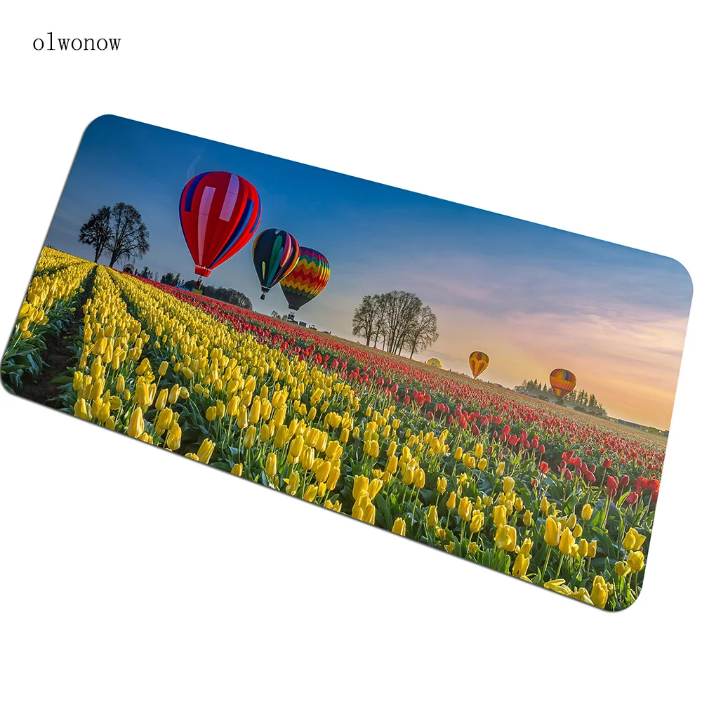 

Hot Air Balloon mouse pad Snow 700x400mm mousepads gaming mousepad gamer Artistic personalized mouse pads keyboard pc pad